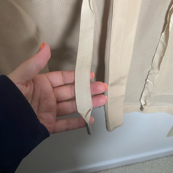 Etcetera Avian Mesh Lightweight Beige Jacket Size 14 - Picture 10 of 12